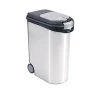 Curver Zásobník na krmivo 20 kg / 54 l metalický bílý Curver Zásobník na krmivo 20 kg / 54 l metalický bílý