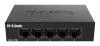 D-Link DGS-105GL/E 5-Port Gigabit Ethernet Metal Housing Unmanaged Light Switch without IGMP- 5-Port 10/100/1000 Mbps