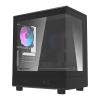 Darkflash Počítačová skříň DB330M + 3 ventilátory aRGB (černá)