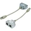 DATACOM [34]Y[34] adaptér STP CAT5E PC / PC+PC