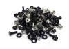 DATACOM Montážní sada M6 (50ks / bal.) - 16mm BLACK