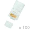 DATACOM Plug UTP CAT6 8p8c- RJ45 drát - 100 pack DATACOM Plug UTP CAT6 8p8c- RJ45 drát - 100 pack