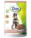 Dax Dog hovězí a králičí, kapsička 100 g (bal. 24 ks) Dax Dog hovězí a králičí, kapsička 100 g (bal. 24 ks)