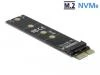 DeLock Adaptér PCI Express x1 na M.2 Key M DeLock Adaptér PCI Express x1 na M.2 Key M