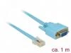 DeLock Adaptér RS-232 DB9 samice 1 x Sériový RS-232 RJ45 samec 1 m