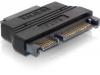 DeLock adaptér SATA 22pin samec - Slim SATA 7+6pin samice