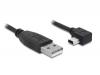 Delock kabel USB 2.0 A-samec USB mini-B 5-pin samec pravoůhlý, 5 metrů