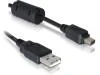 DeLock KABEL USB 2.0 mini typ Olympus 12pin délka 1m