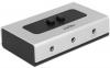Delock Switch Stereo Jack 3.5 mm 2 portový manuální obousměrný Delock Switch Stereo Jack 3.5 mm 2 portový manuální obousměrný