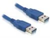 DeLock USB 3.0 kabel A samec/ A samec délka 2 m