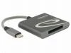 DeLock USB Type-C™ čtečka karet pro paměťové karty XQD 2.0