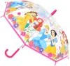 Deštník dětský Disney Princezny 60x65cm manuální transparentní holčičí Deštník dětský Disney Princezny 60x65cm manuální transparentní holčičí