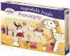 Detoa Puzzle magnetické Princezny v krabici (dřevěná hračka)