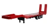 DF models červený třínápravový podvalníkový návěs pro modely Scania v měřítku 1:18