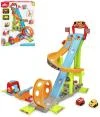 Dickie ABC Mega Jump herní set baby akční dráha se 2 autíčky Dickie ABC Mega Jump herní set baby akční dráha se 2 autíčky