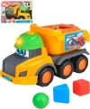 Dickie Auto baby sklápěčka Harry vkládací se 3 tvary na baterie Světlo Zvuk Dickie Auto baby sklápěčka Harry vkládací se 3 tvary na baterie Světlo Zvuk