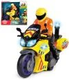 Dickie Motocykl Yamaha záchranářský na setrvačník na baterie Světlo Zvuk Dickie Motocykl Yamaha záchranářský na setrvačník na baterie Světlo Zvuk