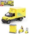 Dickie Zásilková doprava auto DHL s figurkou a doplňky na baterie Světlo Zvuk