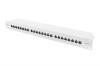 Digitus CAT 6A Patch Panel, stíněný, 1U, 24 portů, 8P8C, šedý, 483 mm (19 [34])