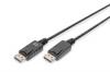 Digitus DisplayPort 1.1a připojovací kabel 2 m, Měď, AWG28, 2x stíněný