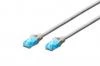 Digitus Ecoline Patch Cable, UTP, CAT 5e, AWG 26/7, šedý 20m, 1ks Digitus Ecoline Patch Cable, UTP, CAT 5e, AWG 26/7, šedý 20m, 1ks