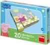 Dino DŘEVO Kubus Peppa Pig Veselý den obrázkové kostky set 20ks