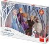 Dino Hra 2v1 Člověče nezlob se + Magický les Frozen 2 (společenská hra)
