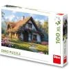 Dino Puzzle Chata v údolí 100 XL dílků