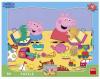 Dino Puzzle deskové 12 dílků Peppa Pig skládačka 31x23cm