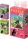 Dino Puzzle Jak Krtek uzdravil myšku (Krteček) 24x22cm set 60 dílků 6 druhů Dino Puzzle Jak Krtek uzdravil myšku (Krteček) 24x22cm set 60 dílků 6 druhů