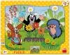 Dino Puzzle KRTEK a přátelé (krteček) 12 dílků tvary Dino Puzzle KRTEK a přátelé (krteček) 12 dílků tvary