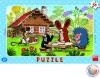 Dino Puzzle KRTEK (Krteček) na návštěvě deskové 15 dílků Dino Puzzle KRTEK (Krteček) na návštěvě deskové 15 dílků