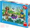 Dino Puzzle Krtkova plavba Krtek (Krteček) 47x33cm skládačka 100 dílků XL