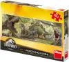Dino Puzzle panoramatické 150 dílků Jurský Svět 66x23cm skládačka