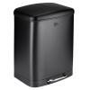 Dirt Devil Odpadkový koš na tříděný odpad 2 x 12 l tiché zavírání černá