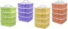 Dk-plast Jídlonosič 4x1,2l hranatý 17x15x25cm PH mix barev