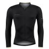 Force GOLD černý pánský cyklodres - dlouhý rukáv