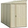 DURAMAX 06625 SideMate Zahradní domek 122 x 187,5 x 242 cm, vinylový, béžový