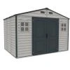 DURAMAX 30227 WoodSide Plus Zahradní domek 233 x 325 x 240 cm, vinylový, šedá/antracit
