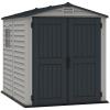DURAMAX 30425 StoreMate Plus Zahradní domek 190 x 213 x 190 cm, vinylový, šedý/antracit