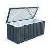 DURAMAX 71151 Zahradní úložný box 174 x 72 x 73 cm, 770 l, antracit