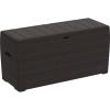 DURAMAX 86601 Durabox Plastový zahradní úložný box 270 l, 117 x 45 x 56 cm, hnědý