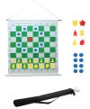 ECI Nástěnná magnetická šachová souprava s 8 didaktickými body