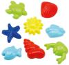 Ecoiffier Baby formičky na písek moře set 8ks bábovičky plast