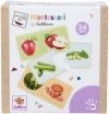 Eichhorn DŘEVO Montessori puzzle baby ovoce a zelenina dvojice