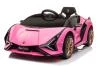 ELJET Dětské elektrické auto Lamborghini Sian růžový/pink ELJET Dětské elektrické auto Lamborghini Sian růžový/pink