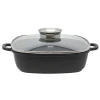 ELO 19658 Alucast Pekáč se skleněnou poklicí a aroma úchytem 28x28 cm ELO 19658 Alucast Pekáč se skleněnou poklicí a aroma úchytem 28x28 cm