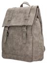 Enrico Benetti Amy Tablet Backpack Medium Taupe taška Enrico Benetti Amy Tablet Backpack Medium Taupe taška