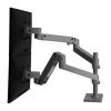 Ergotron LX Pro Dual Stacking Arm, stolní dvouramenný držák pro 2 monitry, šedá