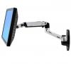 ERGOTRON LX Wall Mount Arm, Polished Aluminum - nástěnný držák, max. 34[34] LCD